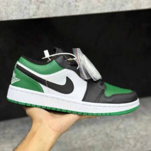 نایک ایر جردن 1 لو گرین تو روشن  Nnike Air Jordan 1 Green Toe Bright