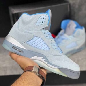 جردن 5 بلو بیرد Jordan 5 Retro Bluebird