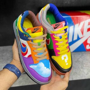 نایک دانک لو فری 99 کاستوم ماریو  Nike Dunk Low Free 99 Custom