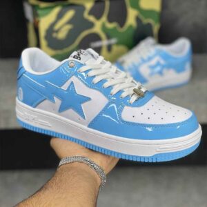 بیپ استا لو بلو Bape Sta Low Blue