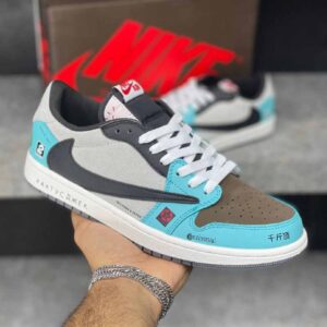 نایک جردن 1 لو ترویس اسکات کولد پلانر (آپدیت)  Nike Jordan 1 Low Travis Scott Cold Planer (Update)