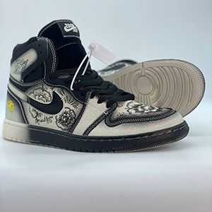 جردن 1 های دیا دِ موِرتوس Jordan 1 High Dia De Muertos