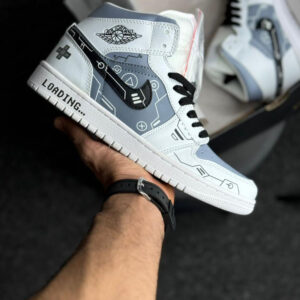 نایک ایر جردن 1 ساقدار شبنما Air Jordan 1 Mid Customized Game Console